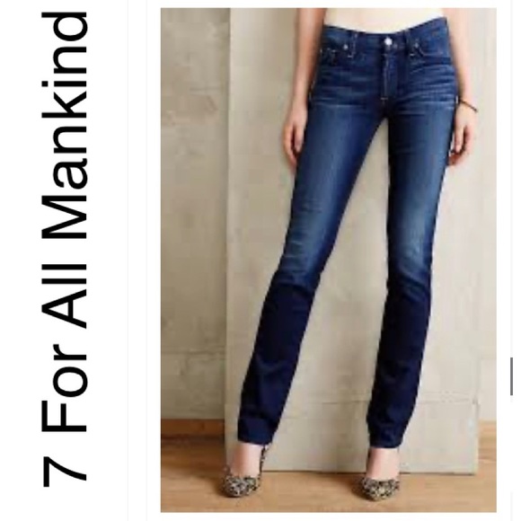 7 For All Mankind Denim - 7 For All Mankind - Kimmie Straight Leg Jeans
